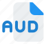 aud, music, audio, format, extension 