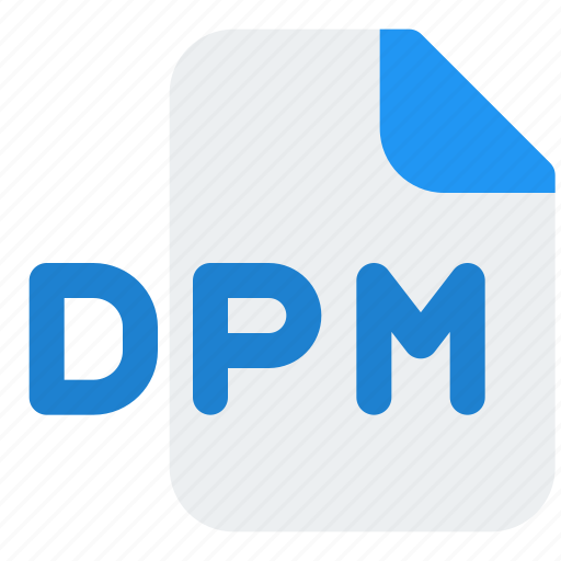 Dpm, music, audio, format icon - Download on Iconfinder