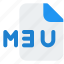m3u, music, audio, format, extension 