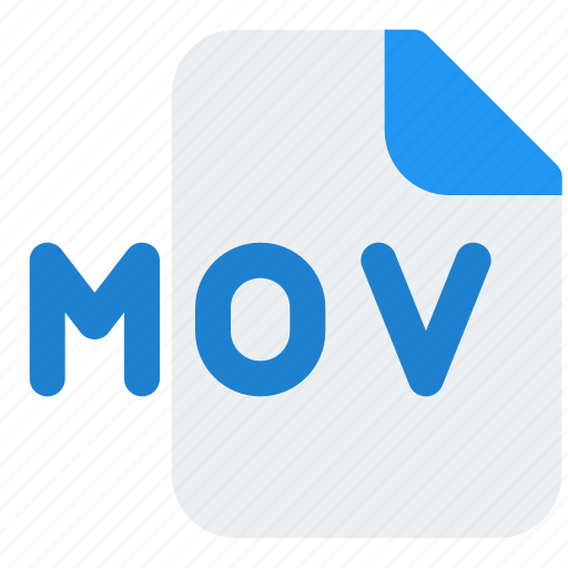 Mov, music, audio, format, extension icon - Download on Iconfinder
