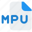 mpu, music, audio, format, extension 