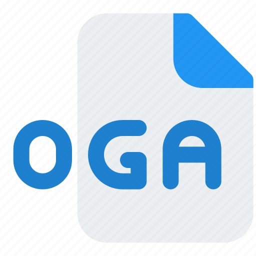 Oga, music, audio, format icon - Download on Iconfinder