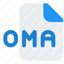 oma, music, audio, format, extension
