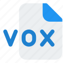 vox, music, audio, format