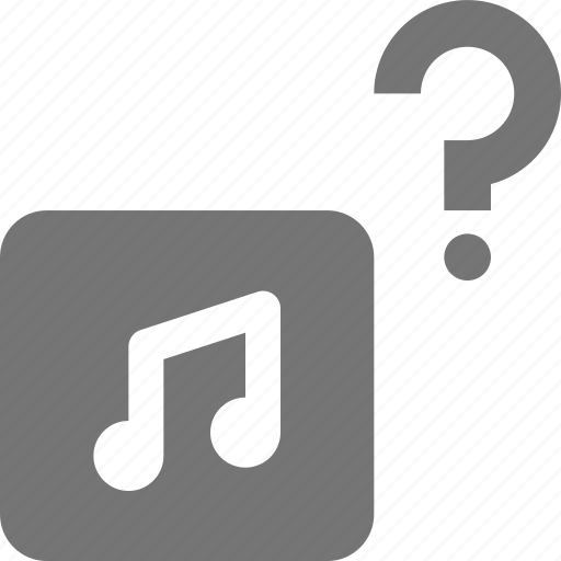 Album, music, question, help icon - Download on Iconfinder