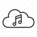 cloud, music, online music, online media, online multimedia, cloud media, storage