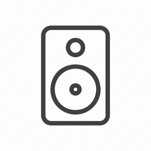 Speaker, sound, audio, music, volume, loud, loudspeaker icon - Download on Iconfinder