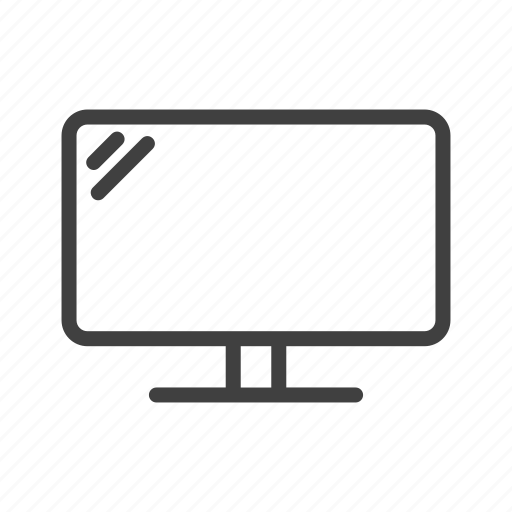 Tv, television, screen, monitor, display, lcd, technology icon - Download on Iconfinder
