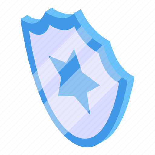 Secured, audit, isometric icon - Download on Iconfinder