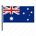 australia, australian, australian flag, banner, constellation, country, language