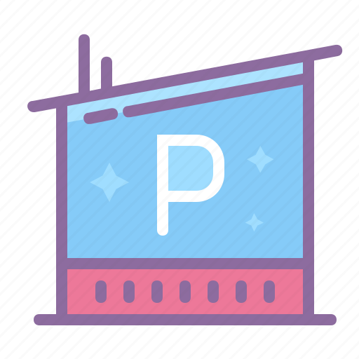 Automotive, car, garage, parking, place, space icon - Download on Iconfinder