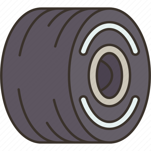 Racing, tire, speed, rubber, track icon - Download on Iconfinder