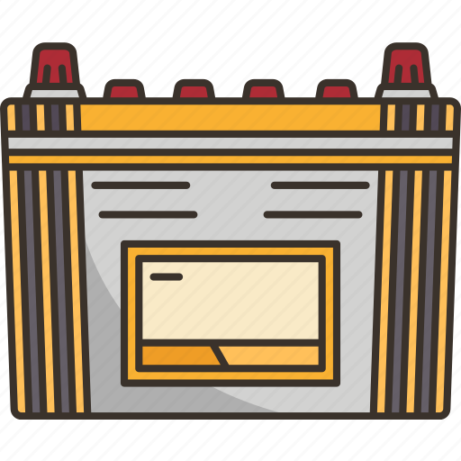 Battery, car, electric, engine, mechanic icon - Download on Iconfinder