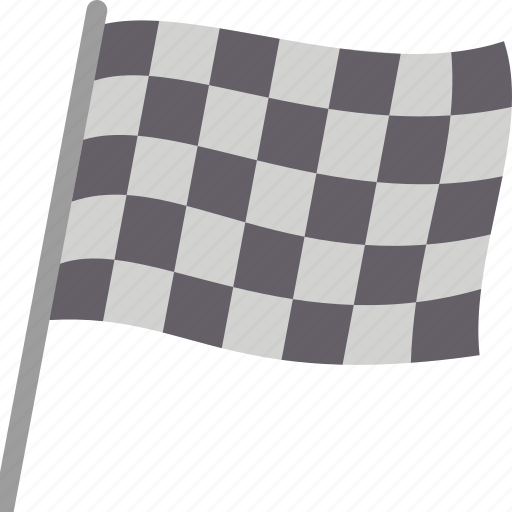 Flag, finish, racing, checkered, competition icon - Download on Iconfinder