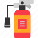fire, extinguisher, emergency, protect, safety, secure, icon