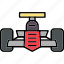 racing, car, f1, formula, 1, vehicle, icon 
