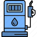 refuel, diesel, fuel, petrol, station, icon