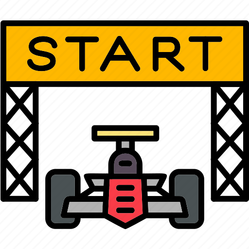 Starting, race, start, line, icon icon - Download on Iconfinder