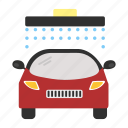 car, automobile, detailing area, service, shower, soap rain, wash portal