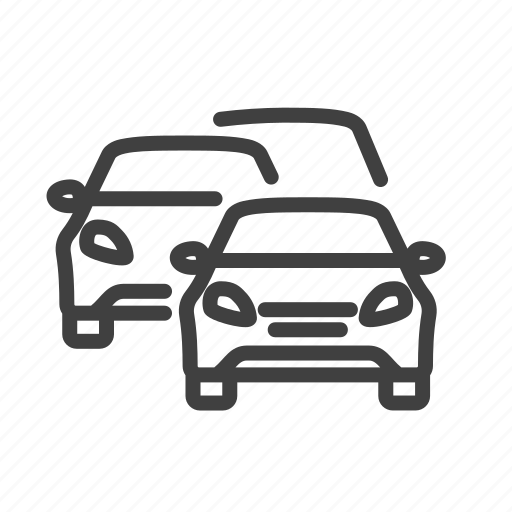 Cars, congestion, automobile, vehicle, car, traffic jam, traffic icon - Download on Iconfinder