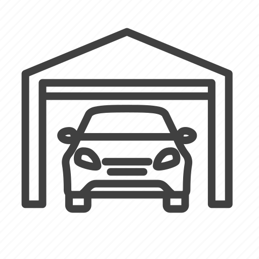 Garage, car, service, vehicle, repair, transport, work icon - Download on Iconfinder