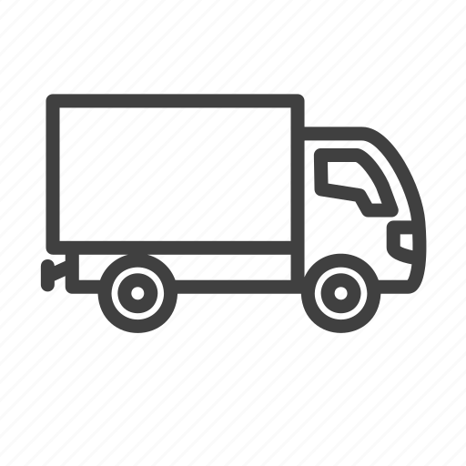 Truck, delivery, shipping, transportation, cargo, delivery-truck, logistic icon - Download on Iconfinder