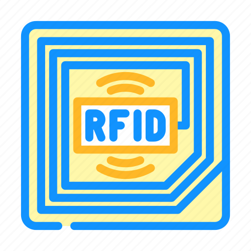Rfid, tracking, autonomous, delivery, robot, technology icon - Download on Iconfinder