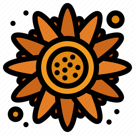 Autumn, flower, sunflower, thanksgiving icon - Download on Iconfinder