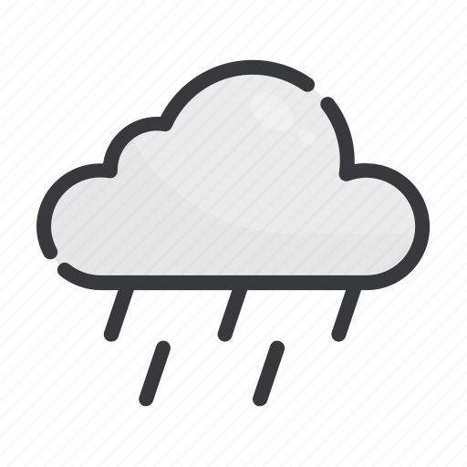 Cloud, forecast, meteorology, rain, rainy, water, weather icon - Download on Iconfinder