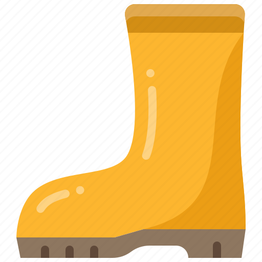 Boot, shoe, security, rubber, safety, protection, footwear icon - Download on Iconfinder