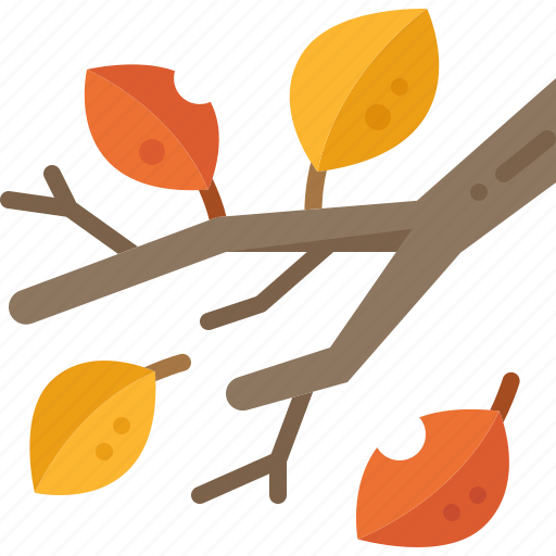 Leaves, branch, twig, tree, nature, autumn, plant icon - Download on Iconfinder