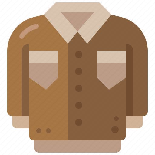 Clothing, fashion, style, clothes, jacket, garment, coat icon - Download on Iconfinder