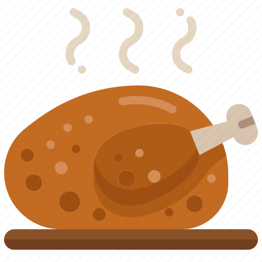 Thanksgiving, roast, food, meal, chicken, turkey, cooking icon - Download on Iconfinder