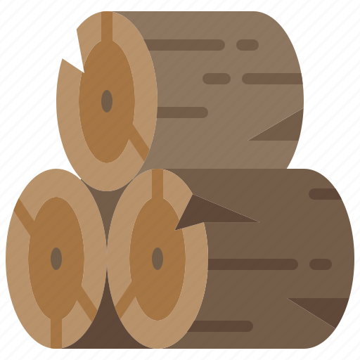 Log, firewood, wood, tree, nature, timber icon - Download on Iconfinder