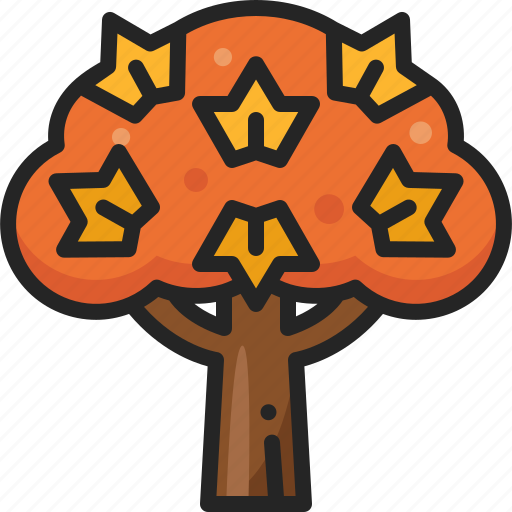 Maple, fall, autumn, plant, wood, tree, nature icon - Download on Iconfinder