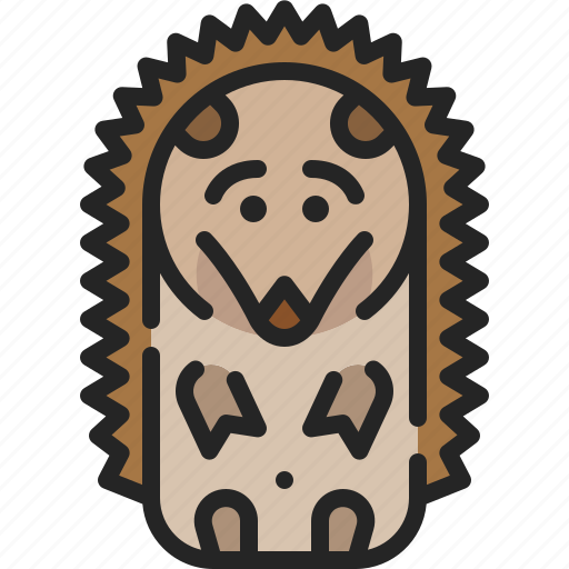 Porcupine, pet, animal, hedgehog, zoo, nature, mammal icon - Download on Iconfinder