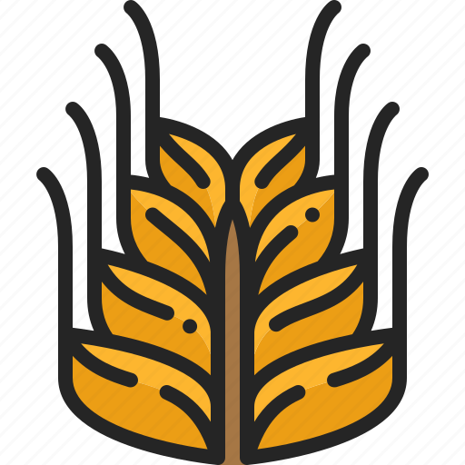 Wheat, food, grain, rice, vegetable, harvest icon - Download on Iconfinder