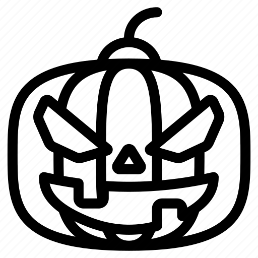 Pumpkin, autumn, holidays, halloween, food, decoration, fall icon - Download on Iconfinder