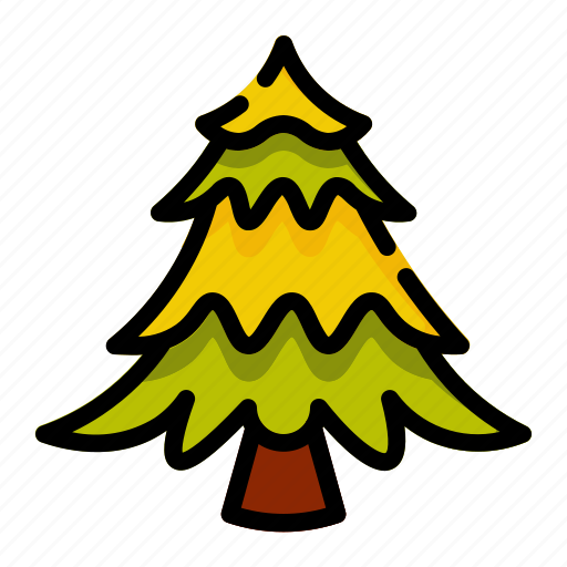 Pine, christmas, tree, plant, nature icon - Download on Iconfinder