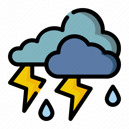Rain, storm, weather, meteorology, climate icon - Download on Iconfinder