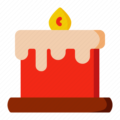 Candle, flame, wax, candlelight, birthday, fire icon - Download on Iconfinder