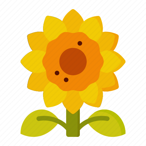 Sunflower, floral, flower, flora, plant icon - Download on Iconfinder