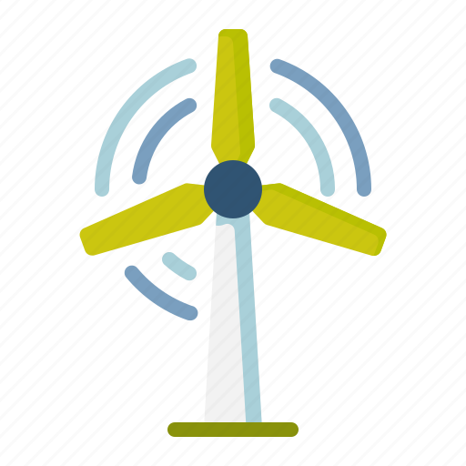 Windmill, turbine, wind, electricity, alternative icon - Download on Iconfinder