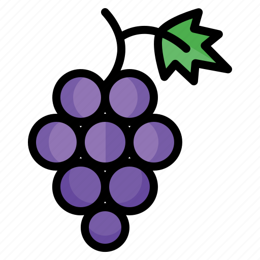 Autumn, fruit, grape, grapes, wine, blackcurrant, healthy icon - Download on Iconfinder