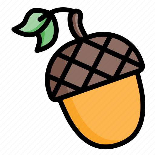 Autumn, acorn, chestnut, fall, oak icon - Download on Iconfinder