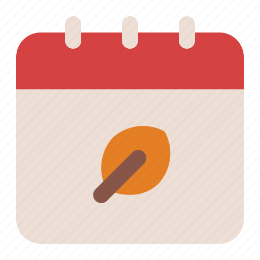 Calendar, autumn, schedule, time, date, season icon - Download on Iconfinder