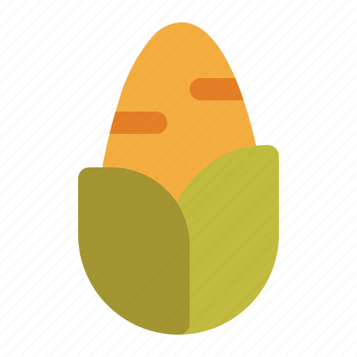 Corn, cereal, organic, vegetarian, diet icon - Download on Iconfinder