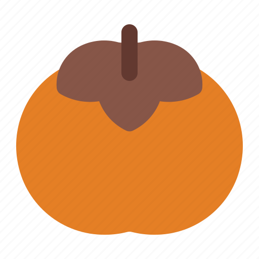 Persimmon, organic, vegan, healthy, food, fruit icon - Download on Iconfinder