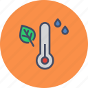 autumn, fall, humidity, measure, rain, temperature, thermometer