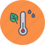 autumn, fall, humidity, measure, rain, temperature, thermometer 